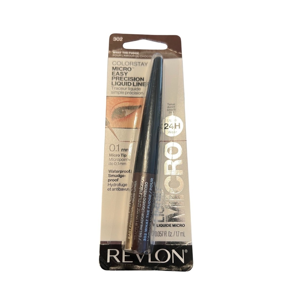 Revlon ColorStay Micro Easy Precision Liquid‎ Liner 302 What The Fudge Brown